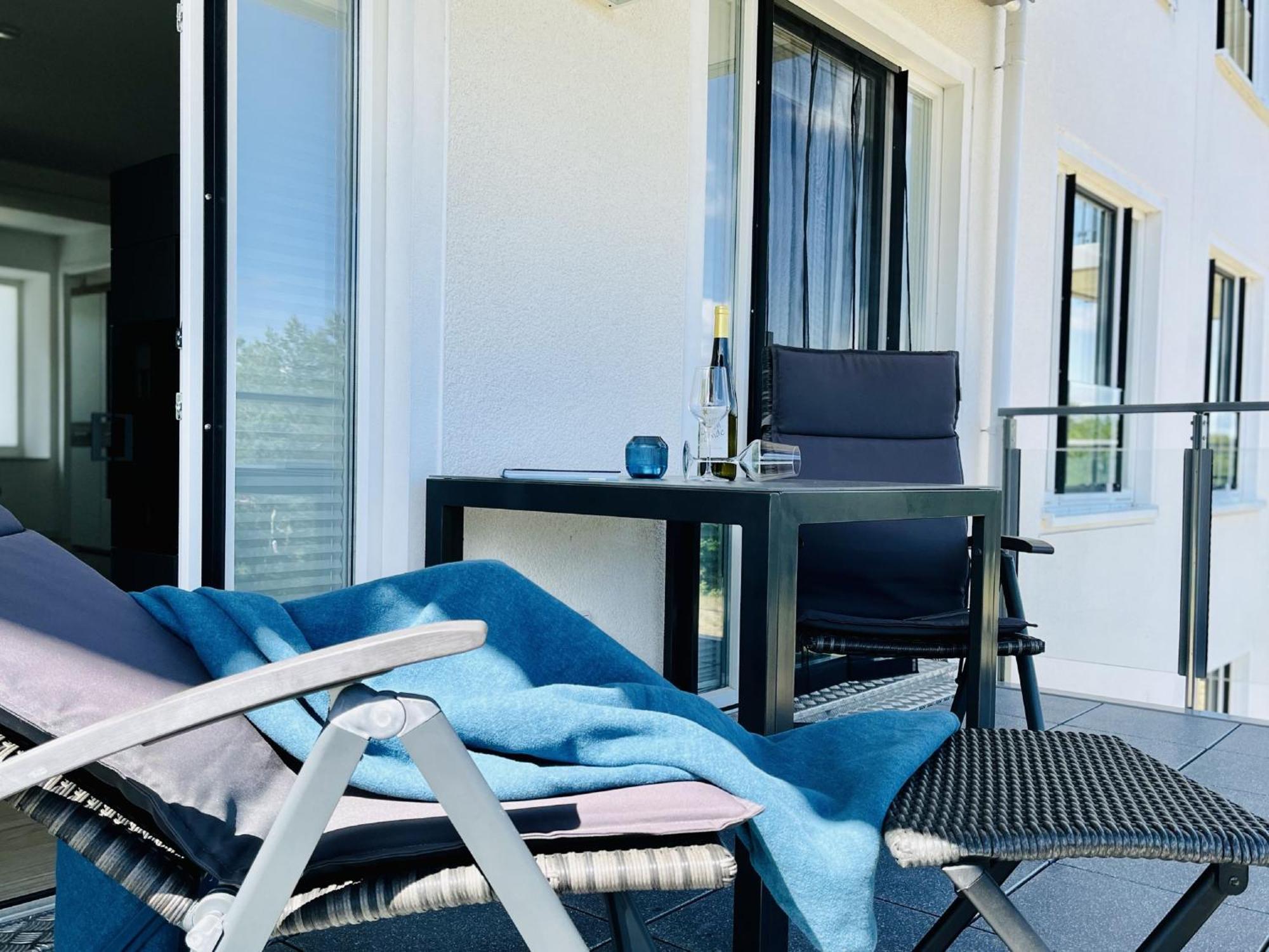 Ferienwohnung Aquamarin Im Haus Arkona Prora Binz Exterior foto